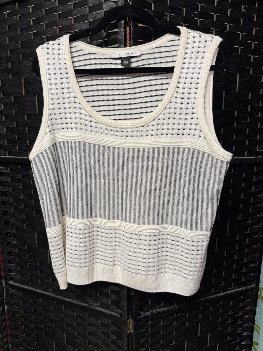 St John tank top- sweater tank